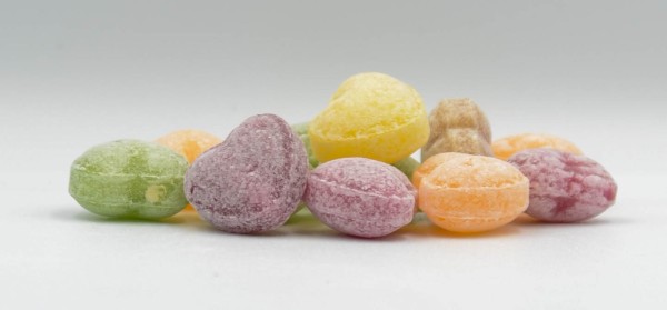 Frucht-Herzen Bonbon