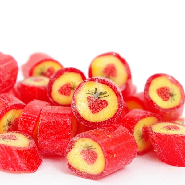 Rockbonbon Erdbeer