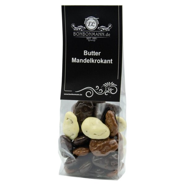 Butter Mandelkrokant im Standbeutel 100g