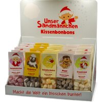 Thekendisplay Sandmännchen komplett, doppelt...